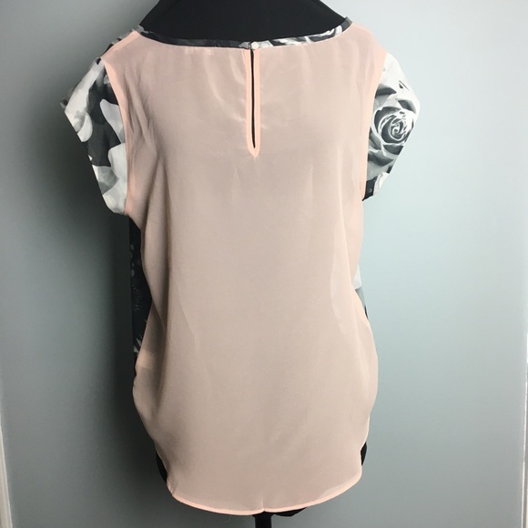 Vision of Roses with Sheer Back Blouse - Picture 2 of 7